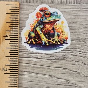10/$10 Stickers Psychedelic Frogs Frog Sticker
